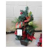 Christmas decor, floral, table runner