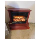 Amish fireplace heater w remote