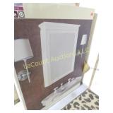 bath wall cabinet w mirror, 27 7/8 x 22 x 6