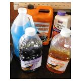 oriole nectar, anti freeze, washer fluid, etc