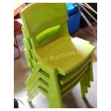 4 childrens chairs