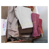 sheets, shams, napkins