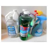 cleaning lot, Febreze, Brillow, lamp oil, etc