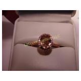 Morganite oval, 2.10 ct