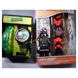 2 watches, Starwars, Turtles