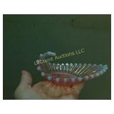 opalescent fancy dish, 5.5"