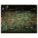 wine & champagne glasses, 8 wine 10 champ.