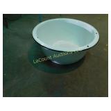 large enamelware bowl, 15