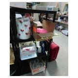 4 shelf unit, plastic, (not contents) 24 x 48