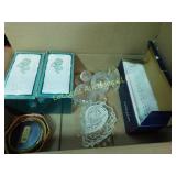 seafood butter melters, Mikasa cracker dish