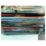 stack of Playboy mags, 90