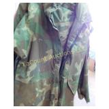 rain suit, jacket & pants, sz med.