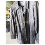 ladies leather jacket, Kathy Ireland, sz, XL,