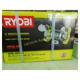 Ryobi bench grinder, new in box, 6"