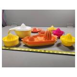Vintage Plastic Citrus Juicers