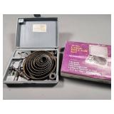 10-Piece Large High Carbon Steel Hole Saw Kit