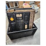 Collapsible Storage Boxes in Black and Brown