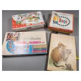 Four Vintage Toys and Games