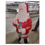Blow Mold Santa Claus Approximately 40 Inches Tall