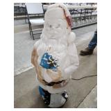 Blow Mold Santa Sam Decoration with Electric Light