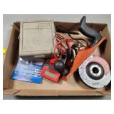 Box Lot of Miscellaneous Tools and Hardware