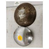 Chrome Hubcaps with Wear