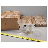 Stemware Glasses with Etched Design