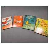 Four Dr. Seuss Hardcover Books