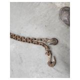 20-Foot Steel Chain with Hooks