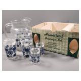 Federal Homestead Beverage Set with Original Box