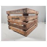 Westhafer Orchard Crates, Wooden Fruit Crate