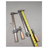 Adjustable Wood Clamps with Wooden Handles