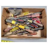 Screwdrivers with Various Handles