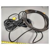 Heavy-Duty Extension Cords with Yellow Plugs