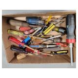 Screwdrivers with Various Handles and Tips