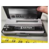 Rolls-Royce Mini MagLite Flashlight with Case