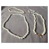 Pearl Style Jewelry with 14K GE WLIND Marking
