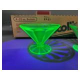 16 Federal Uranium Glass Dishes