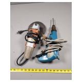 Electric Grinder and Bosch Drill Set