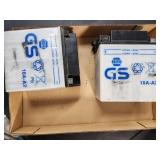 2 Used ATV Batteries, GS Brand, Model 10A-A2