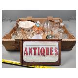 Vintage and Modern Collector Glass Items