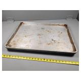 Two Full Sheet Pans, One With Holes Drilled
