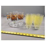 Variety of Atlas Glassware with Vintage Designs