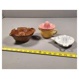 Variety of Ceramic Juicers with Handcrafted and De