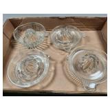 Clear Glass Citrus Juicers