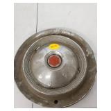 Packard Hubcap with Red Hexagonal Emblem