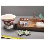 Decorative Glassware and Porcelain Collection