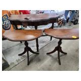 Three Wooden Wall Tables