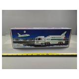 Hess Toy Truck and Space Shuttle with Satellite in
