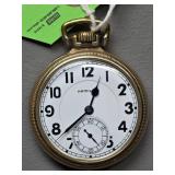 Hamilton Grade 992E Pocket Watch with 10K Gold-Fil